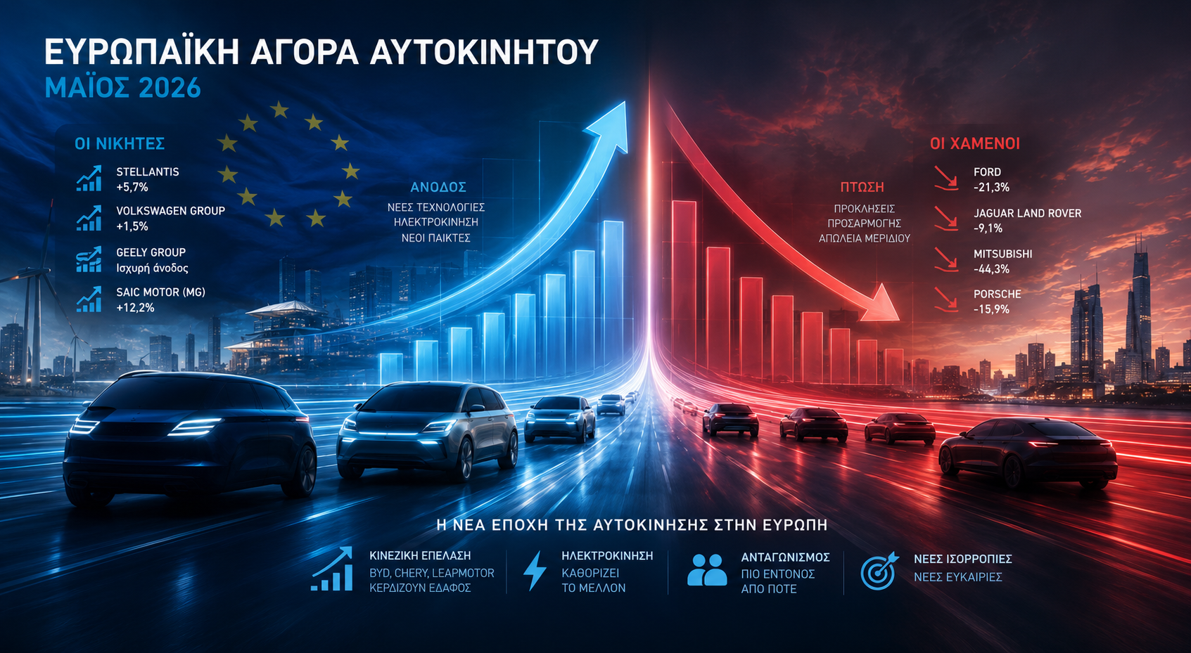 Η κινεζική επέλαση στην ευρωπαϊκή αγορά αυτοκινήτου το 2026