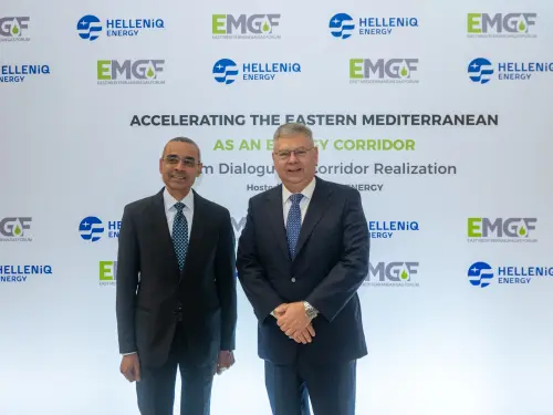 Η HELLENiQ ENERGY προχωρά σε στρατηγικές συνεργασίες στην Ανατολική Μεσόγειο