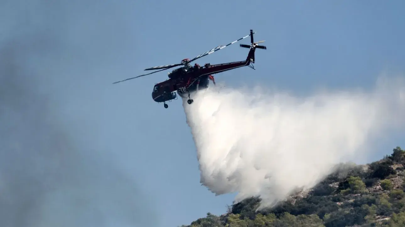 Συναγερμός σε πολλές περιοχές της Ελλάδας λόγω πυρκαγιών