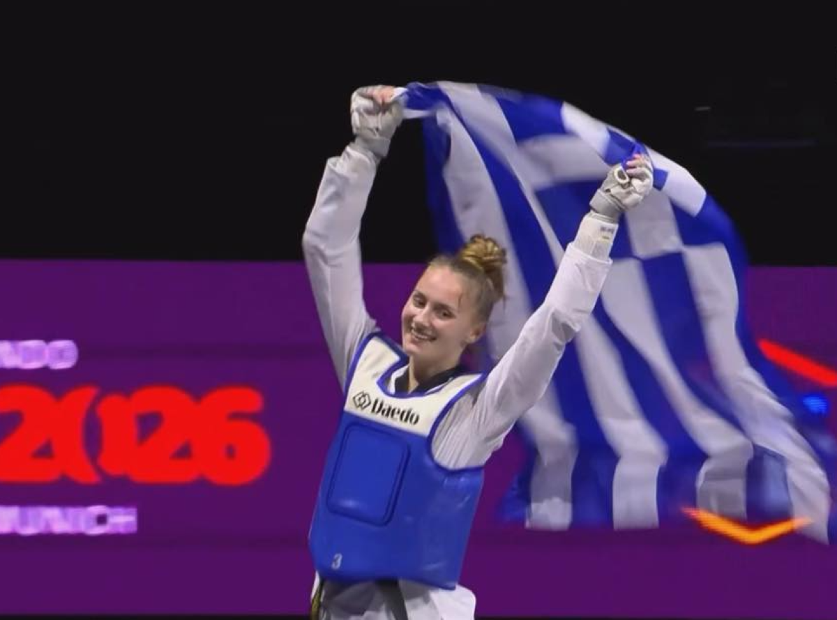 Η Στέλλα Μαρεντάκη κατέκτησε το χρυσό στο Ευρωπαϊκό Ταεκβοντό