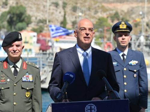 Ν. Δένδιας: Κομβικό σημείο για την ΑΟΖ και την υφαλοκρηπίδα της πατρίδας μας το Καστελόριζο