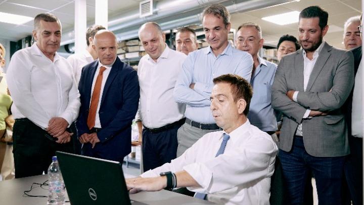 Λάρισα: Tις νέες εγκαταστάσεις του Κτηματολογίου επισκέφθηκε ο πρωθυπουργός-«Είμαστε πολύ αισιόδοξοι για τη δουλειά που γίνεται»